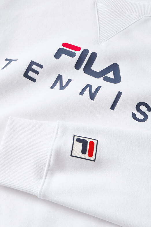 UNISEX TENNIS CREWNCK SWTSHIRT