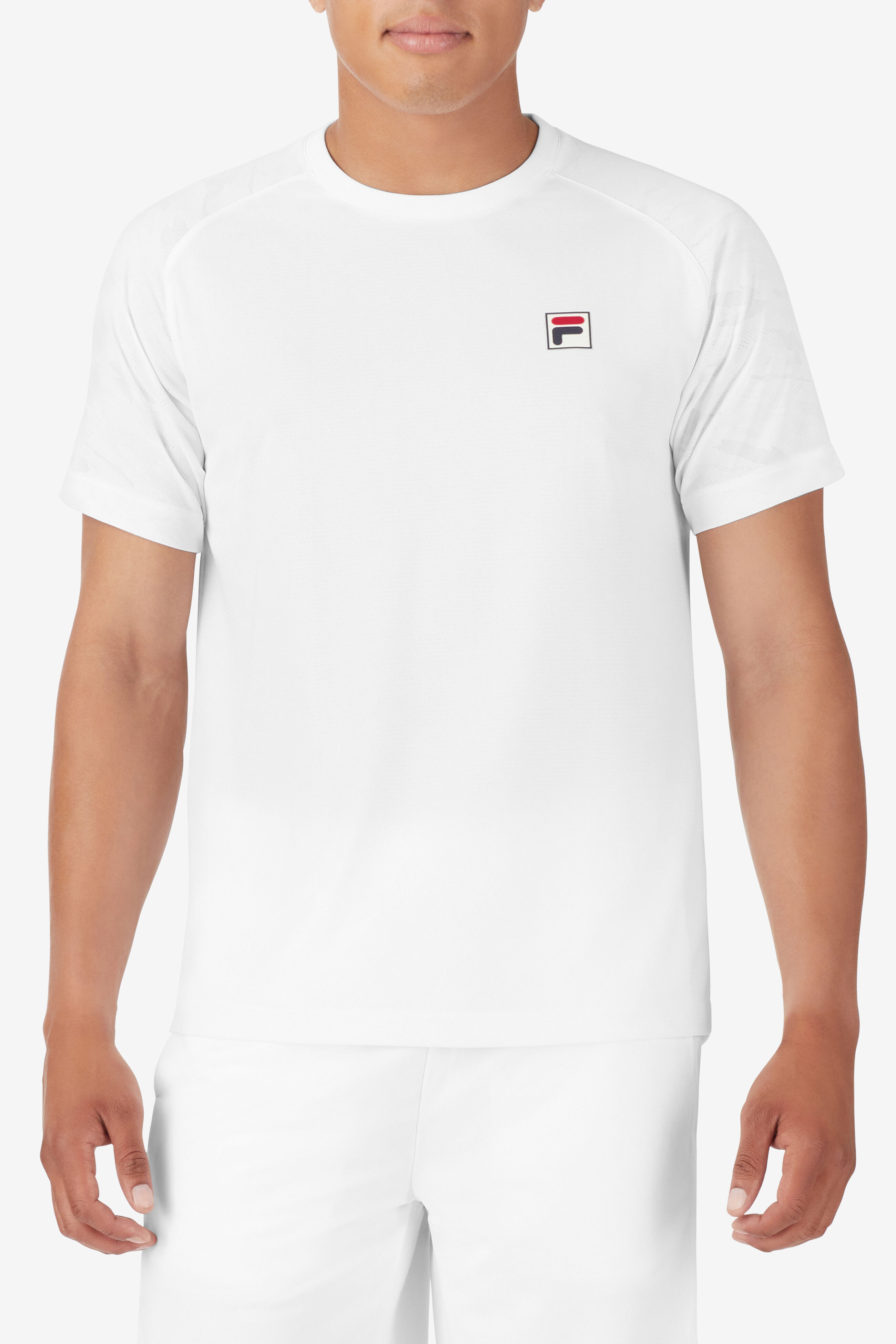 Tee shirt fila deals blanc homme