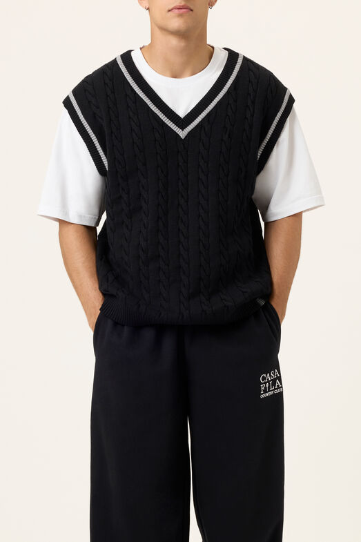 BASELINE CABLE KNIT VEST