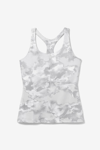 DEUCE CRT PRT RACERBACK TANK