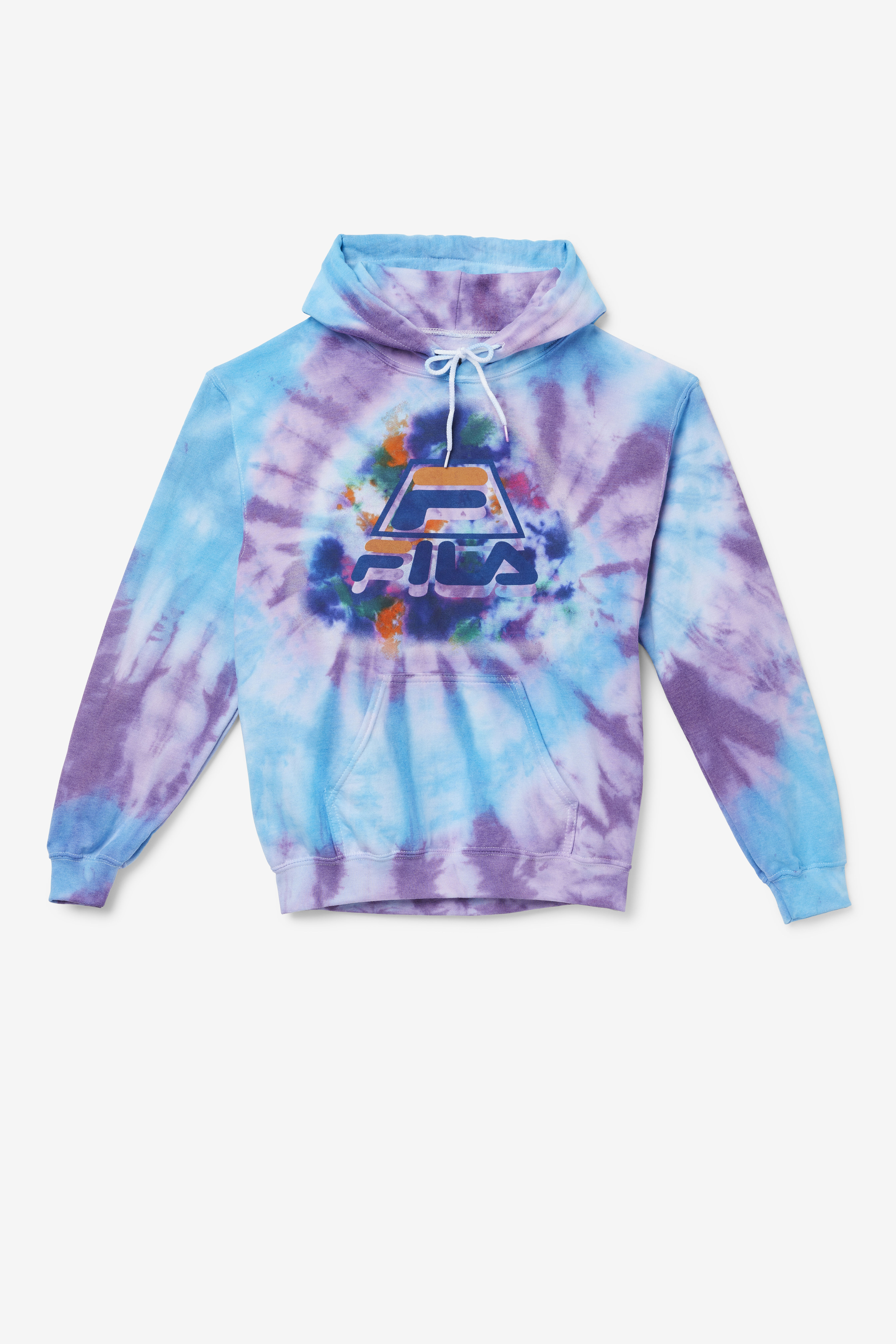 Fila tie dye hoodie clearance