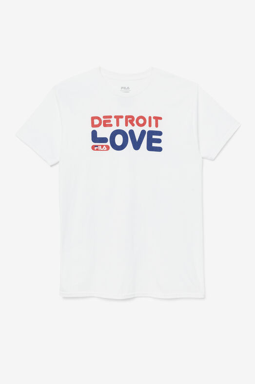 DETROIT LOVE TEE/WHITE/XXL