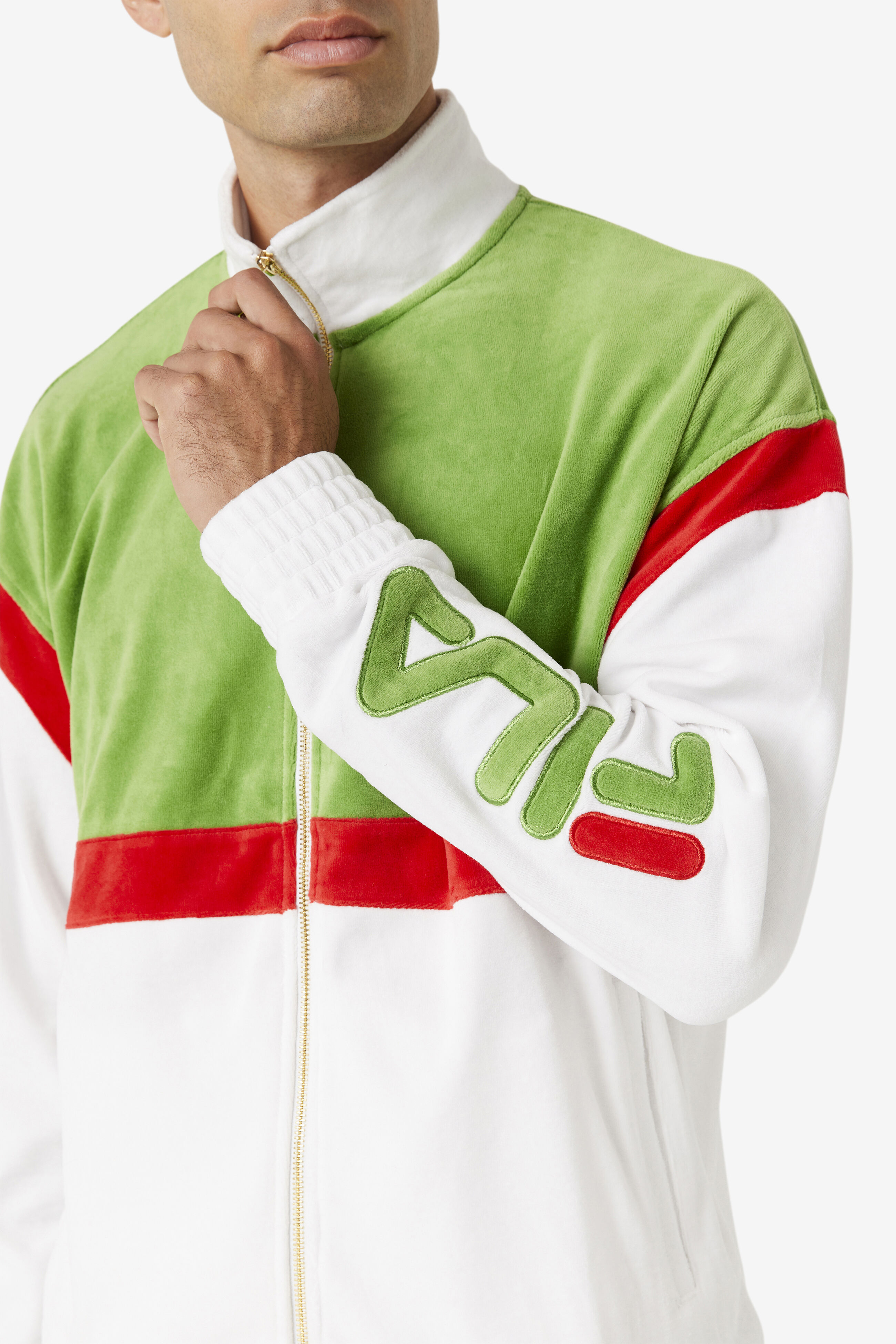 Mansur Velour Jacket