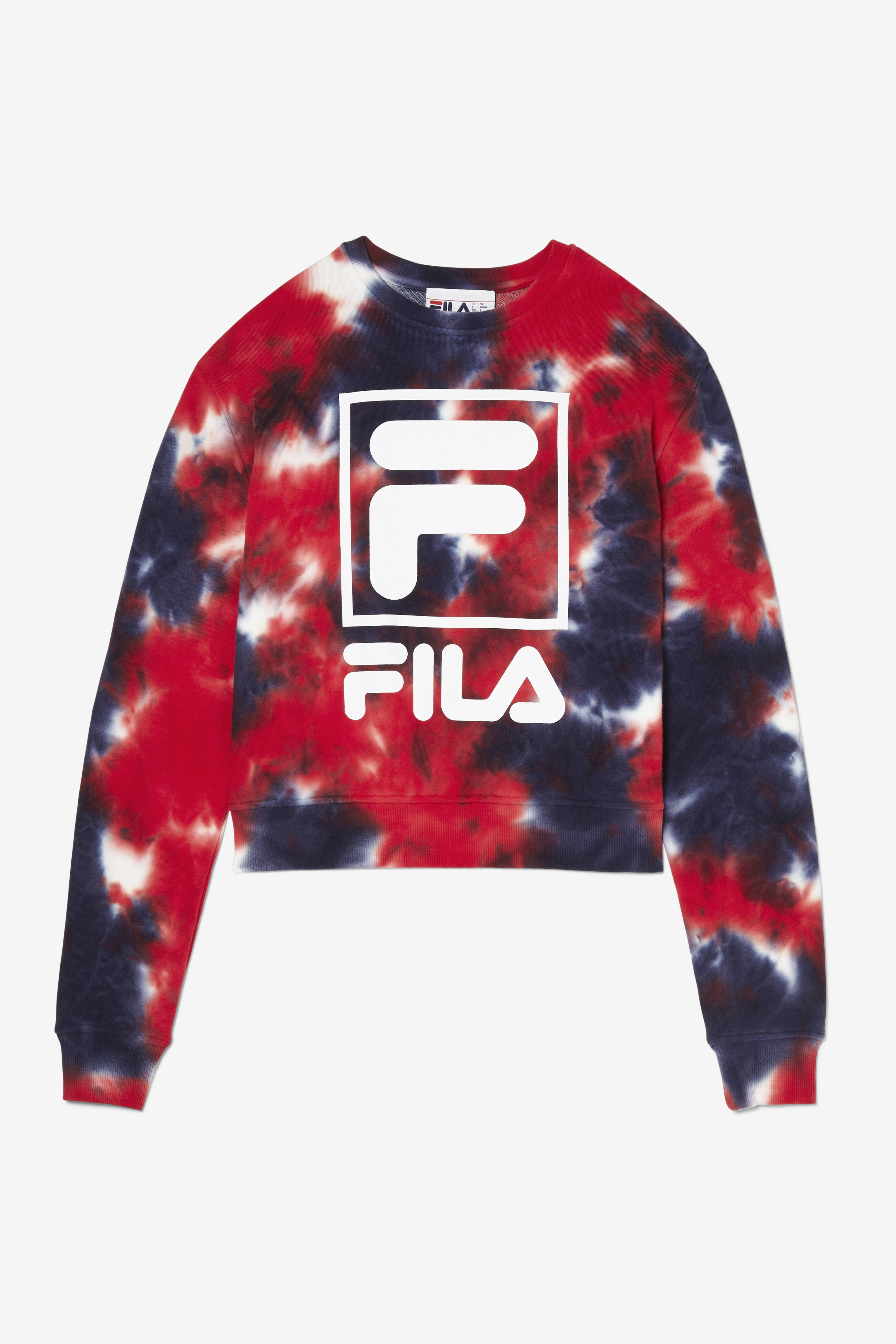 Ashley Tie Dye Crewneck Sweatshirt Fila