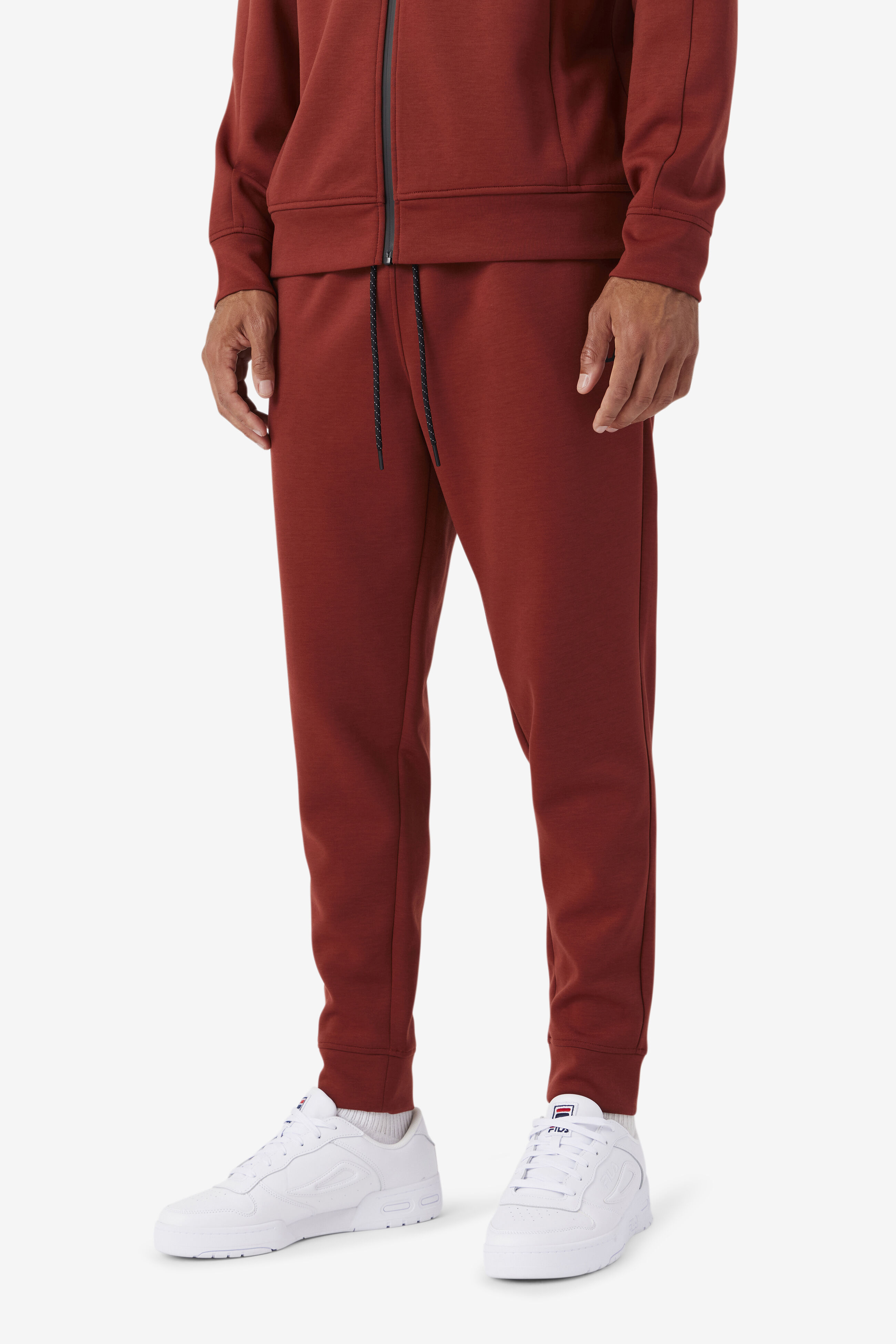 Red fila best sale joggers