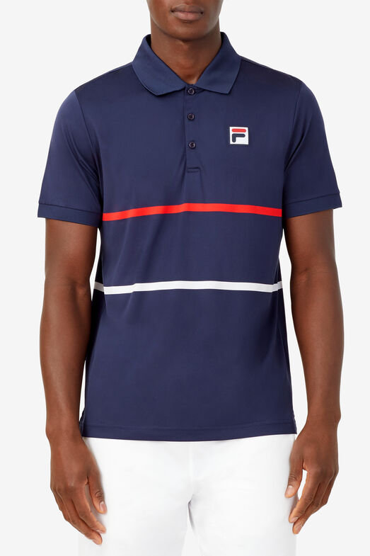 HERITAGE TENNIS STRIPE POLO