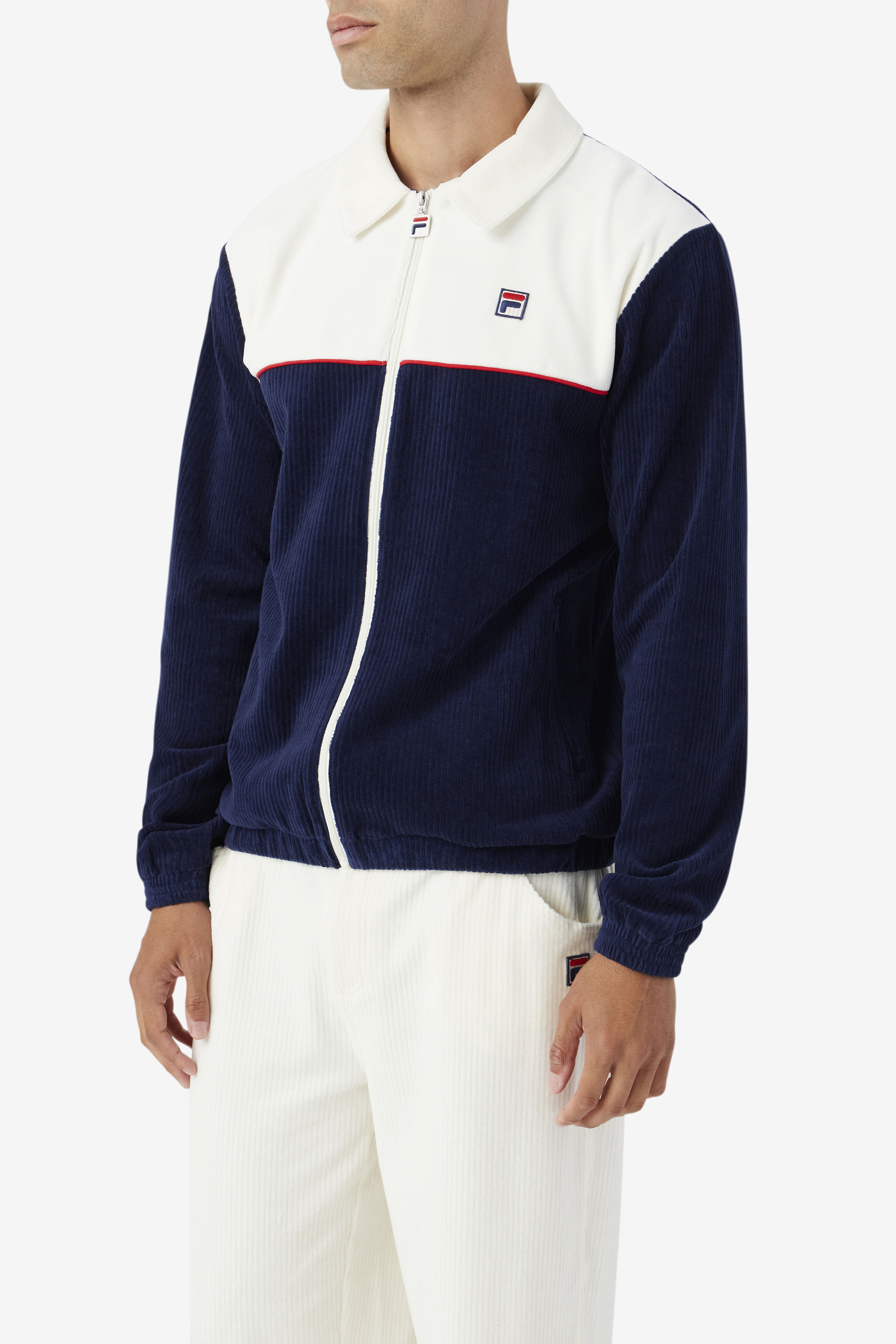Velour cheap fila jacket