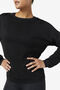 FI-LUX LONG SLEEVE TOP/BLACK/Medium