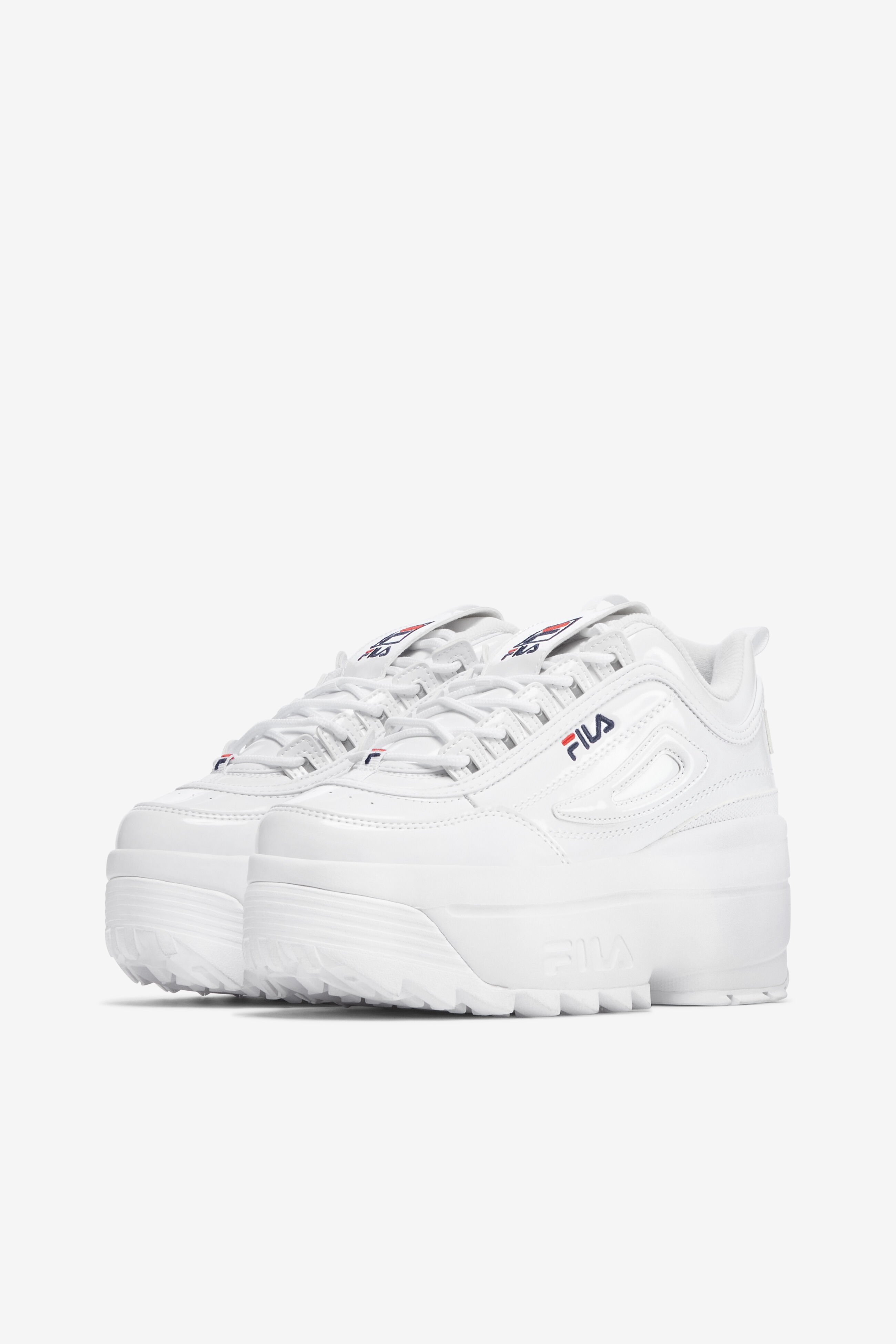 Women's Disruptor 2 Wedge Patent Leather Platform Sneaker | Fila