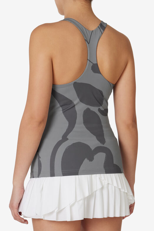 TENNIS ESSENTLS RACERBACK TANK