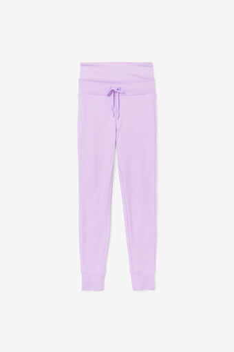 JORDYN DOUBLE WAISTBAND HIGH RISE THERMAL JOGGER