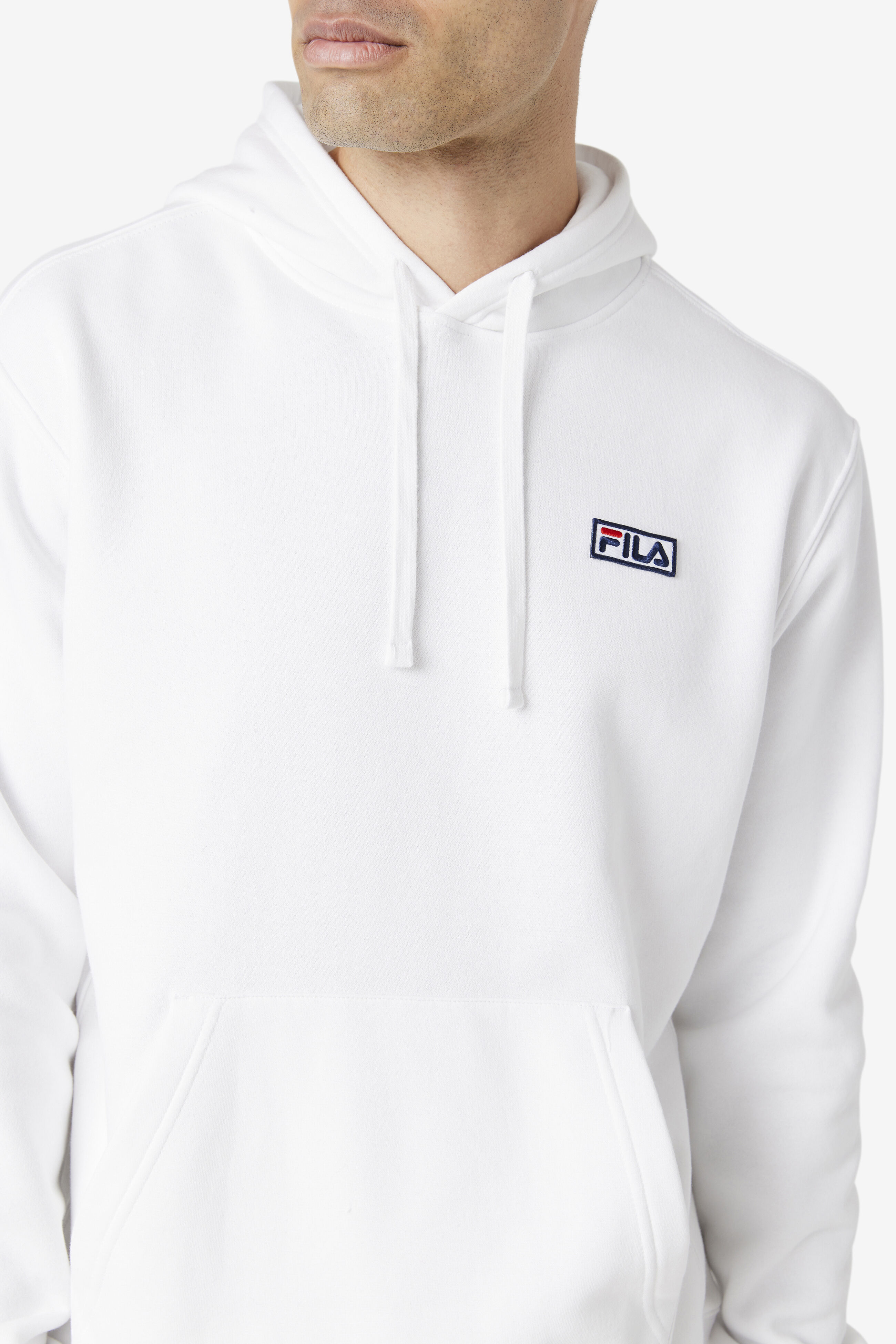 White fila hoodie mens outlet
