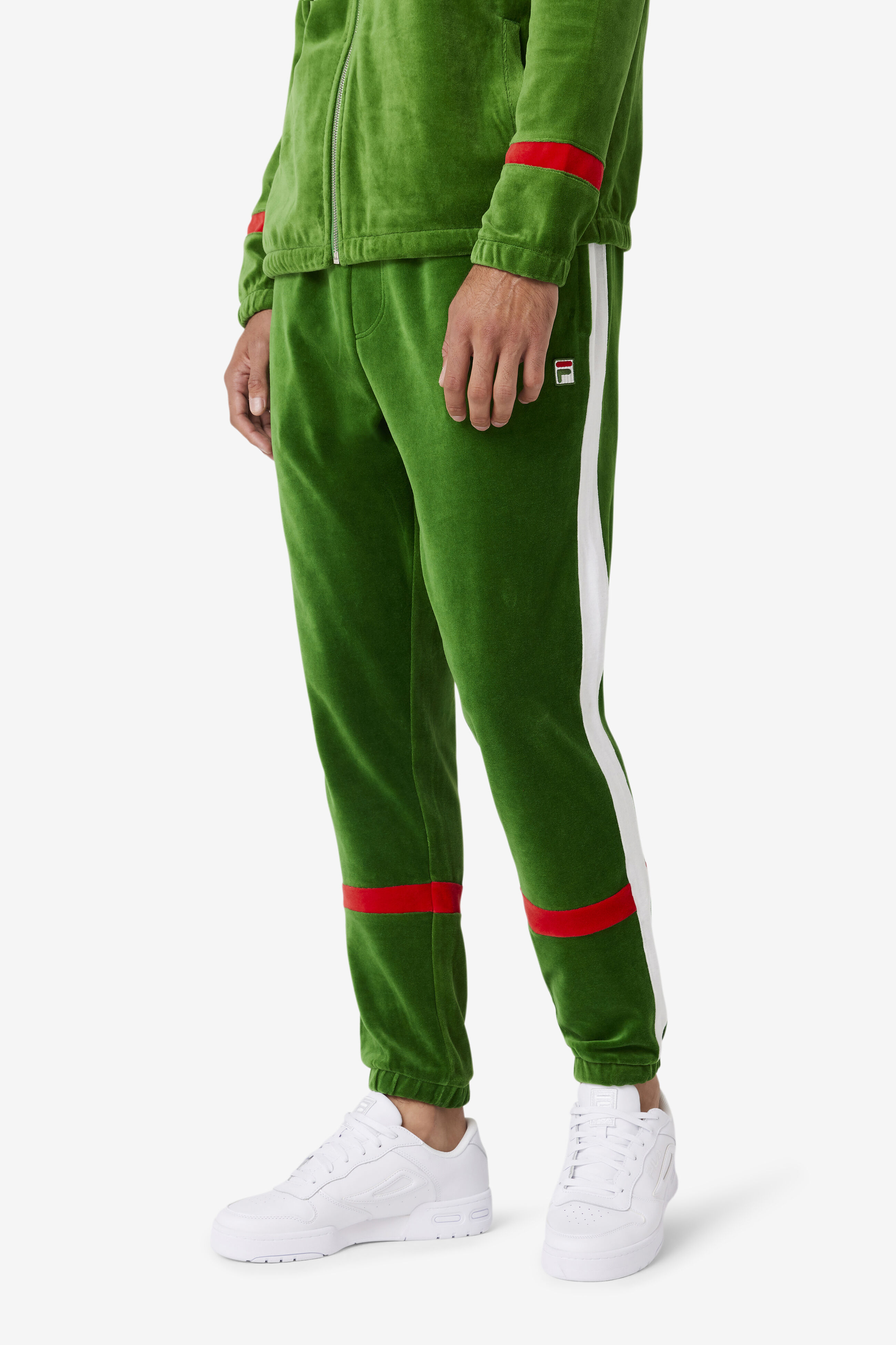 Fila kaiden velour track pants on sale