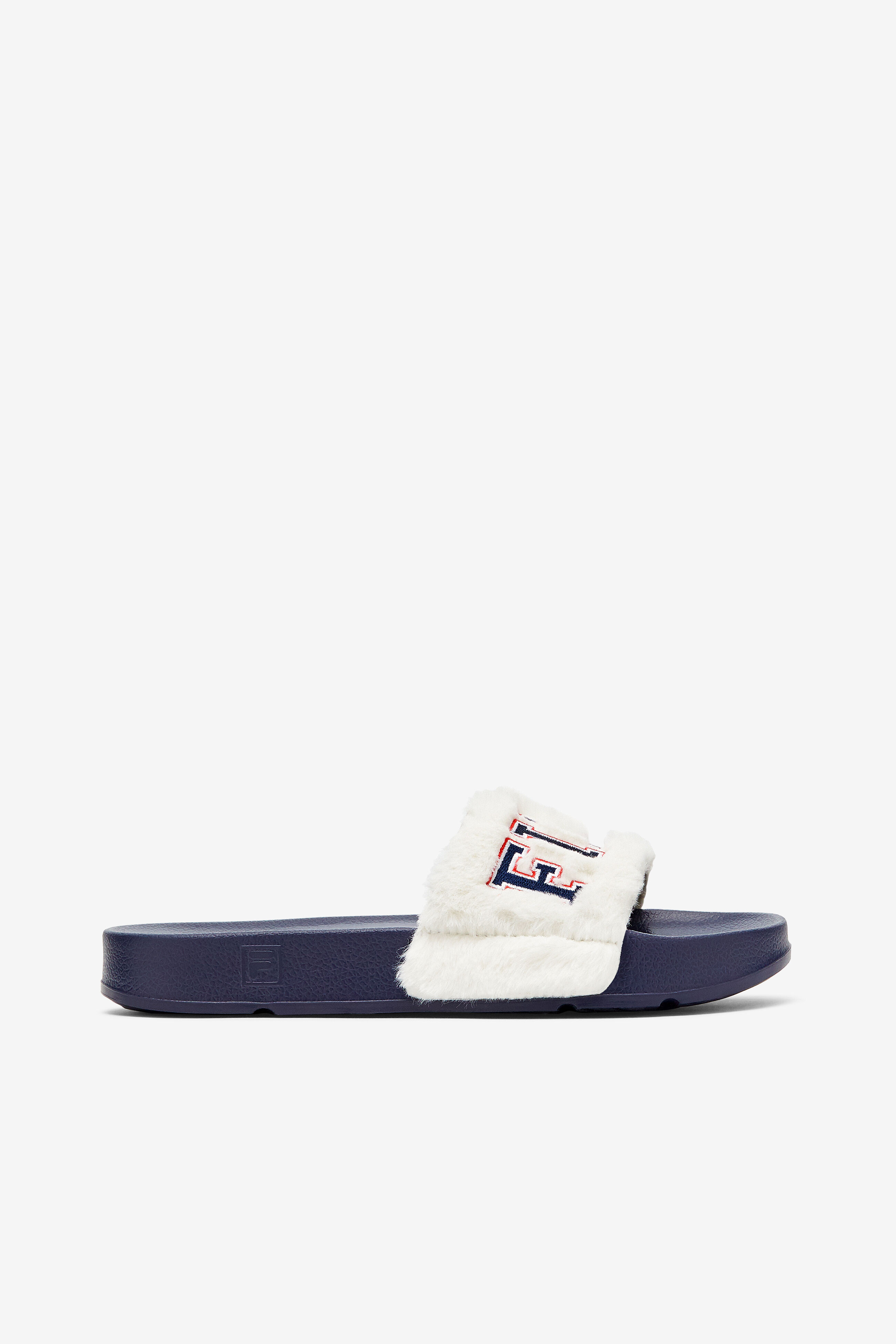 Drifter Women s Collegiate Furry Slide Sandals FILA