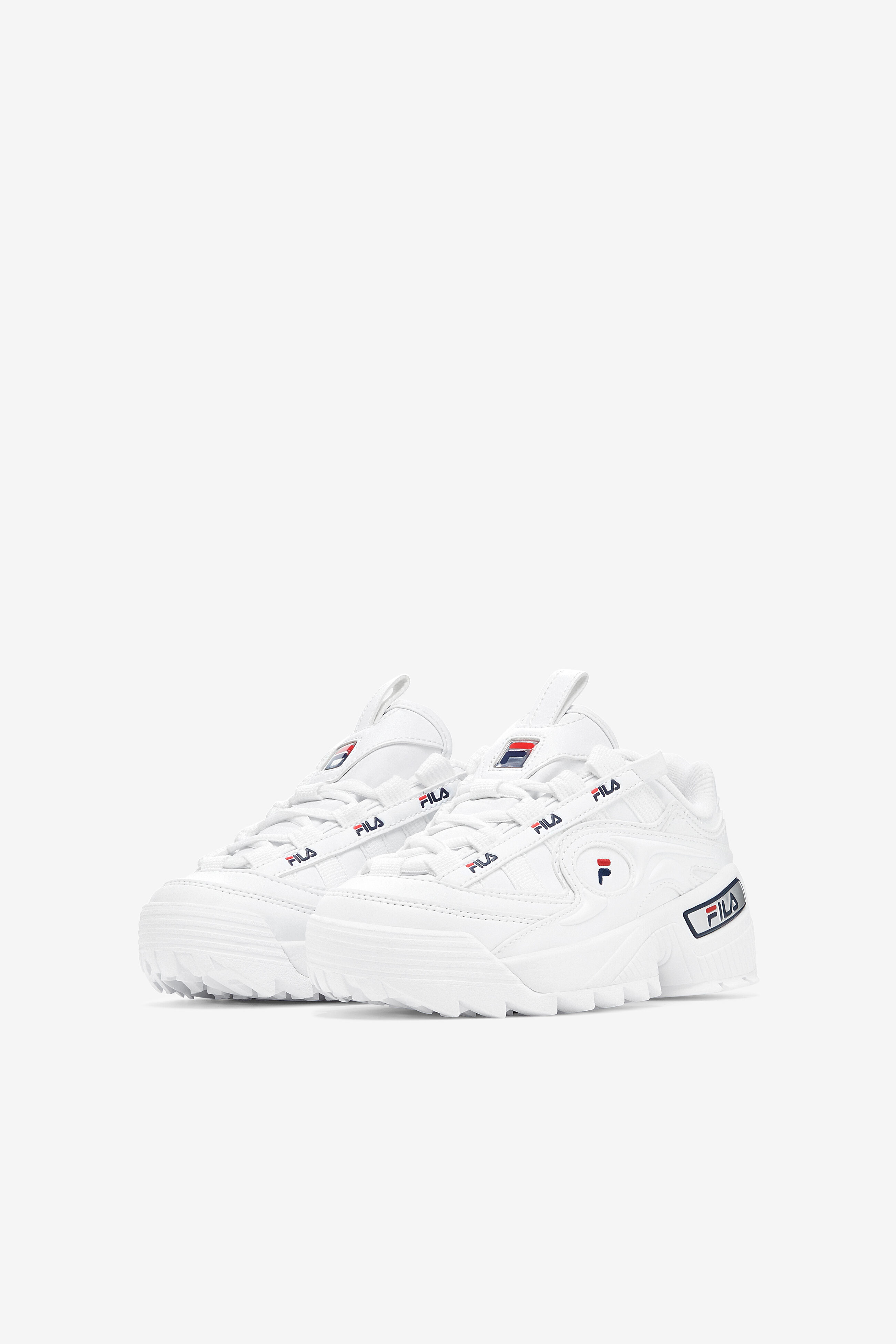 Kids D formation White Sneakers Fila