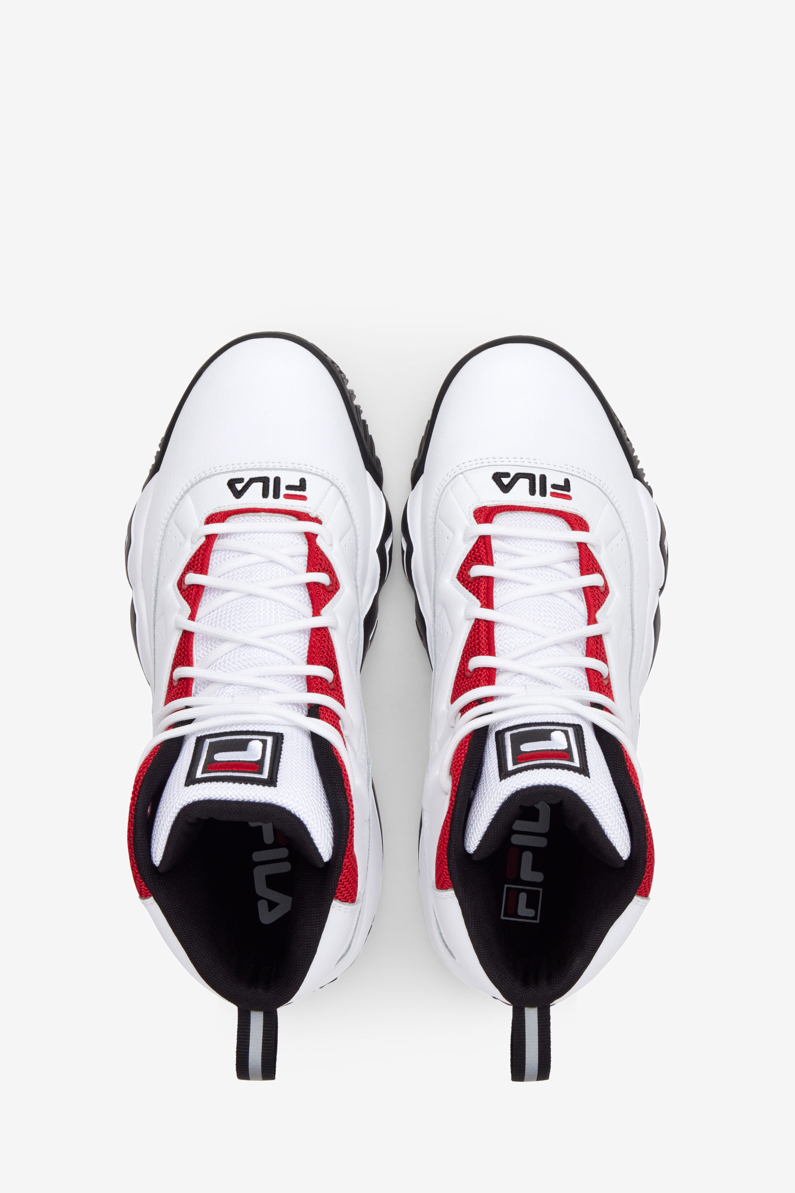 Fila white and red deals