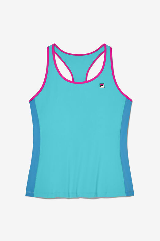 TIE BREAKER RACERBACK TANK