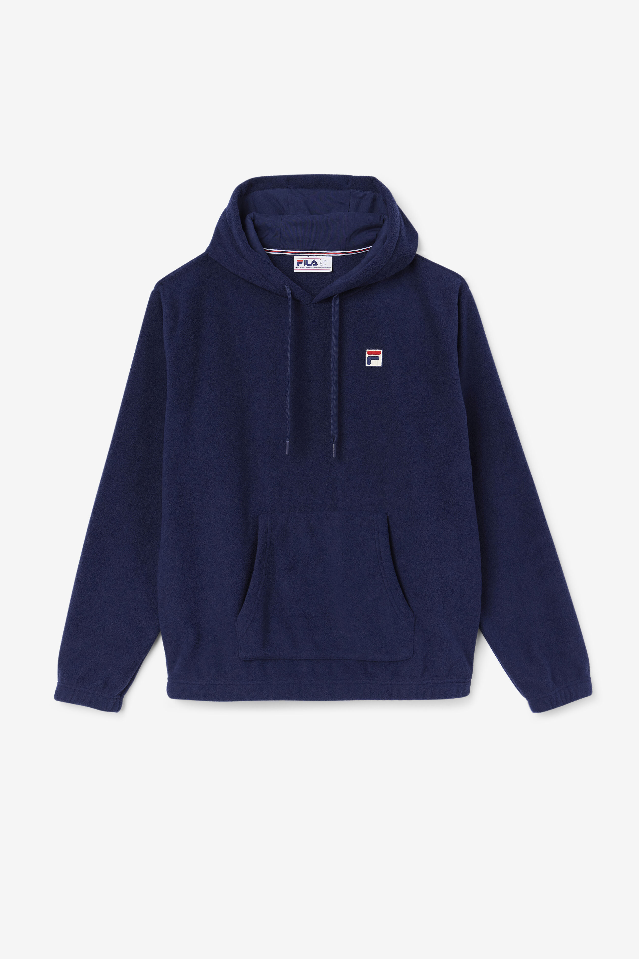 Fila navy blue hoodie new arrivals