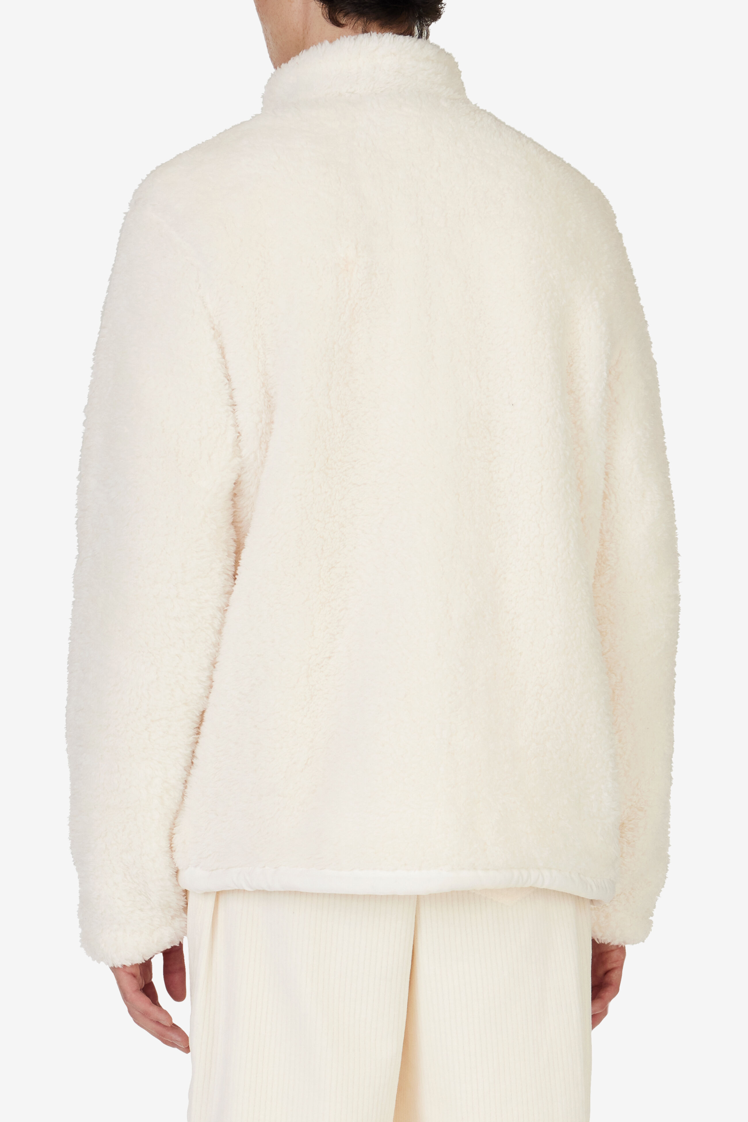 Fila woven panel deals sherpa jacket