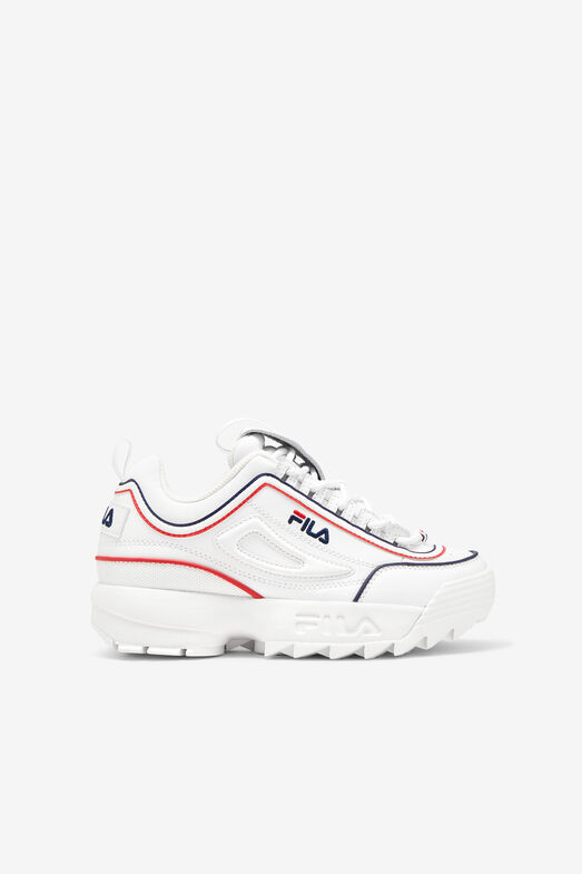 explosie Overwegen Onderverdelen Disruptor 2 Contrast Piping Big Kids' Shoes | Fila