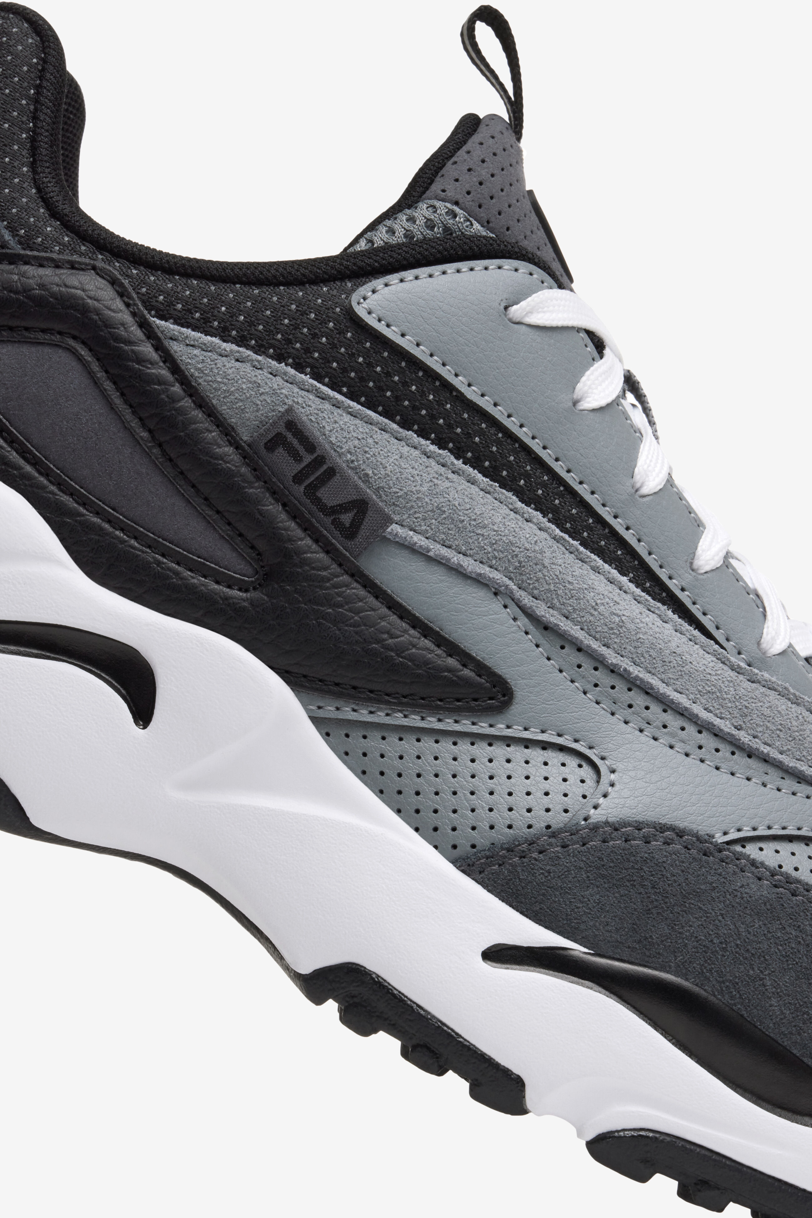 Fila Men s Fastic Shoes 051 Monument Castlerock Black Size 10