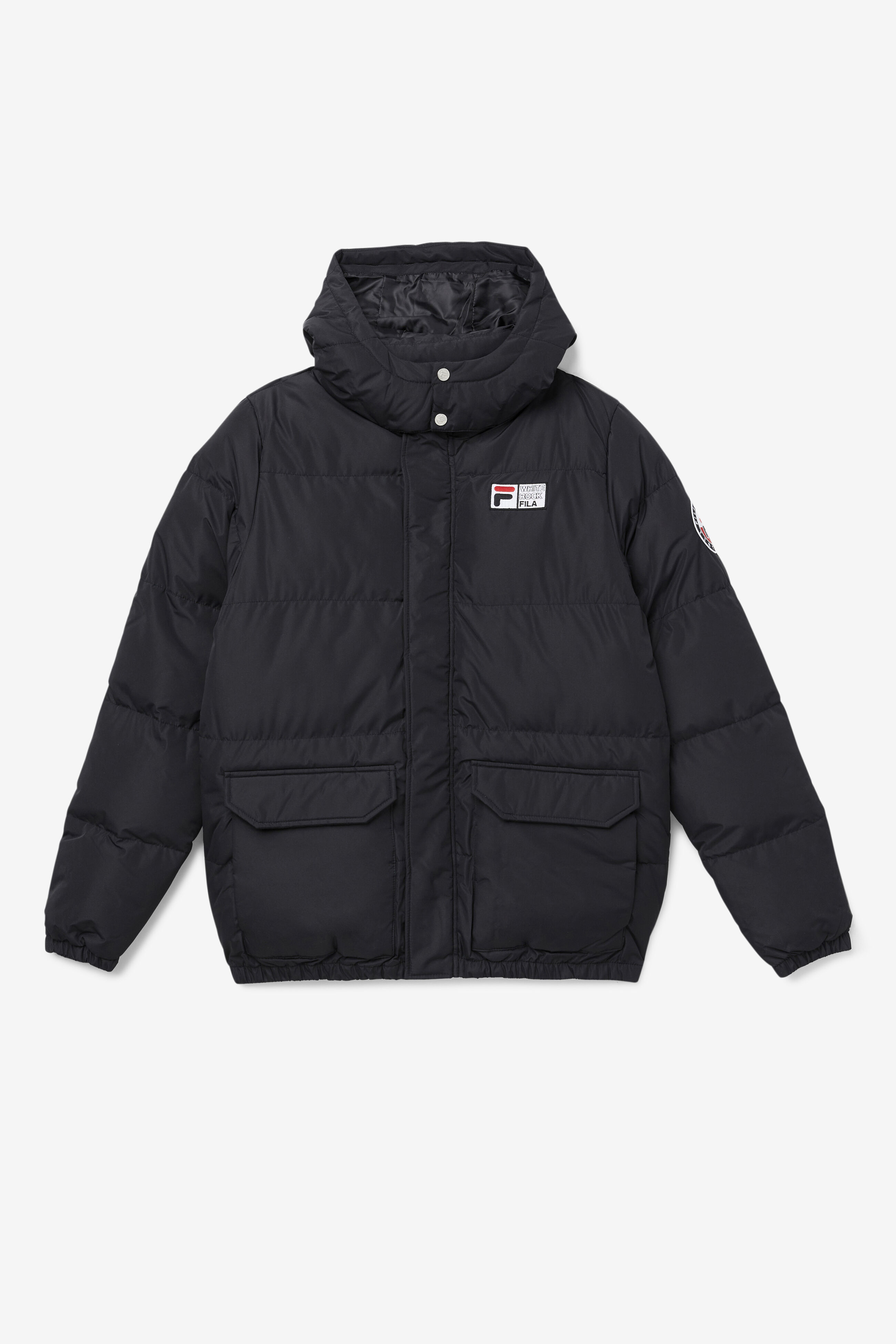Fila padded jacket with clips sales