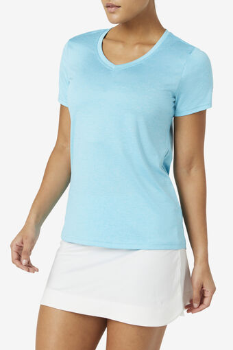 PICKLEBALL SILKY V NECK S/S