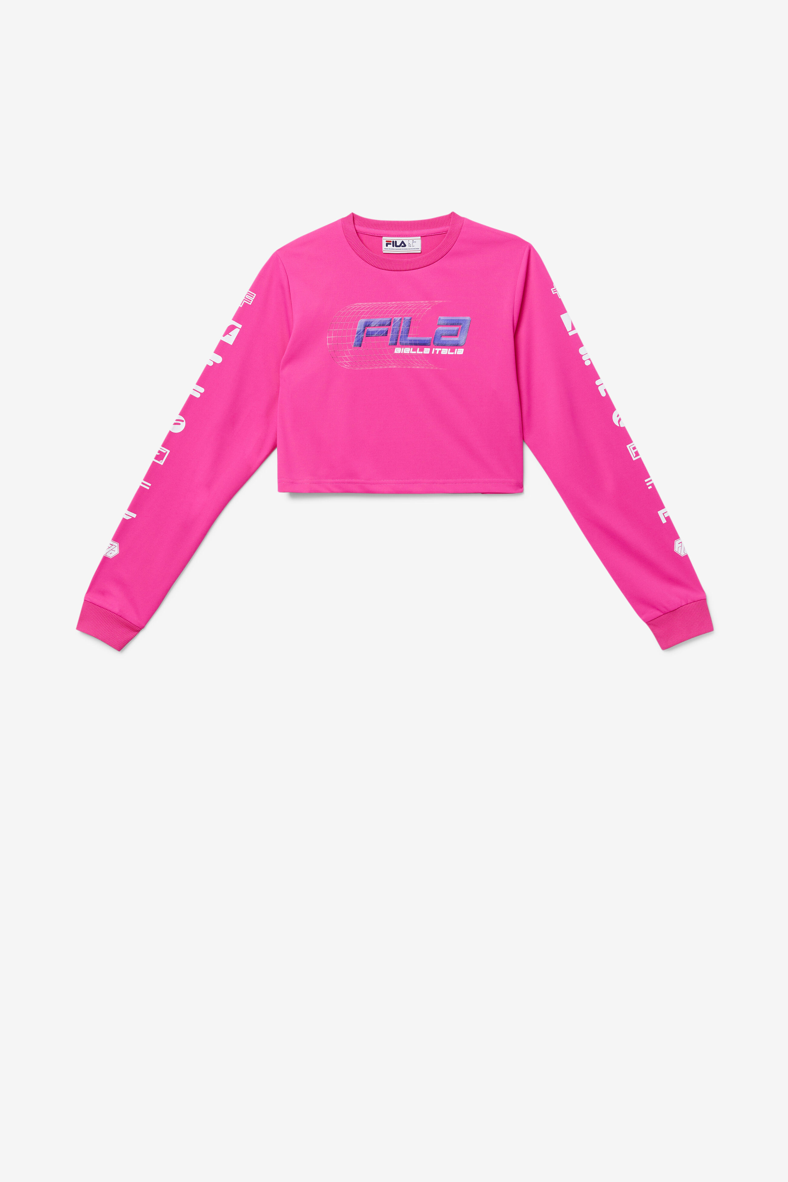 Fila cropped long sleeve top