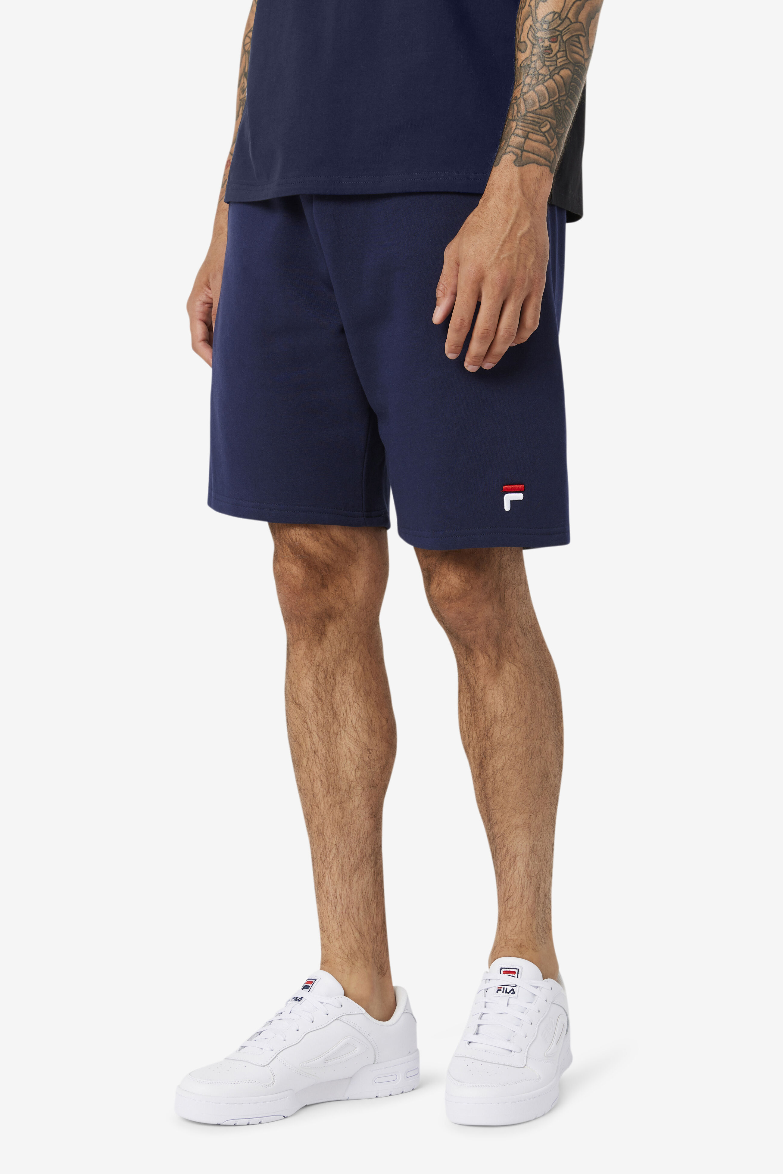 Fila fleece shorts sales
