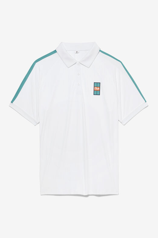 FILA X DVRX SS PIN STRIPE POLO