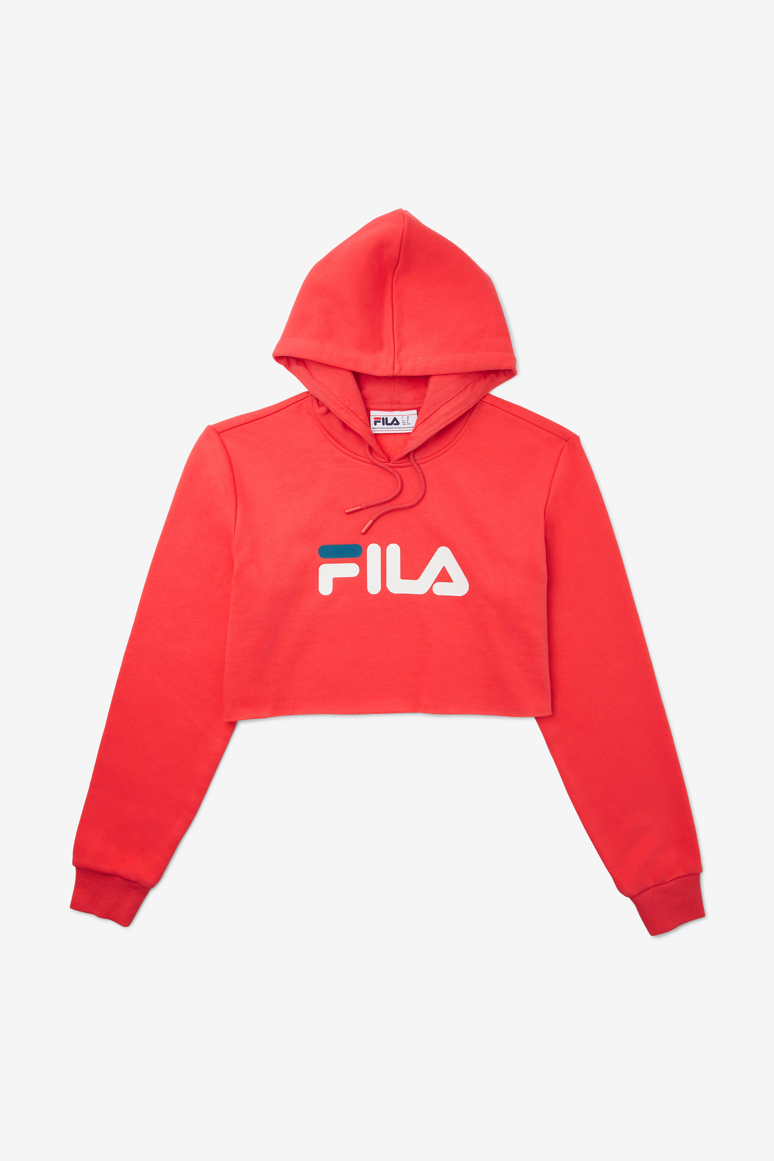 Women's fila clearance cropped hoodie