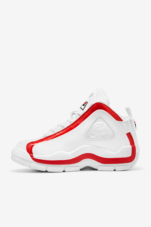 Grant Hill 2 Shoes White + Red Colorway