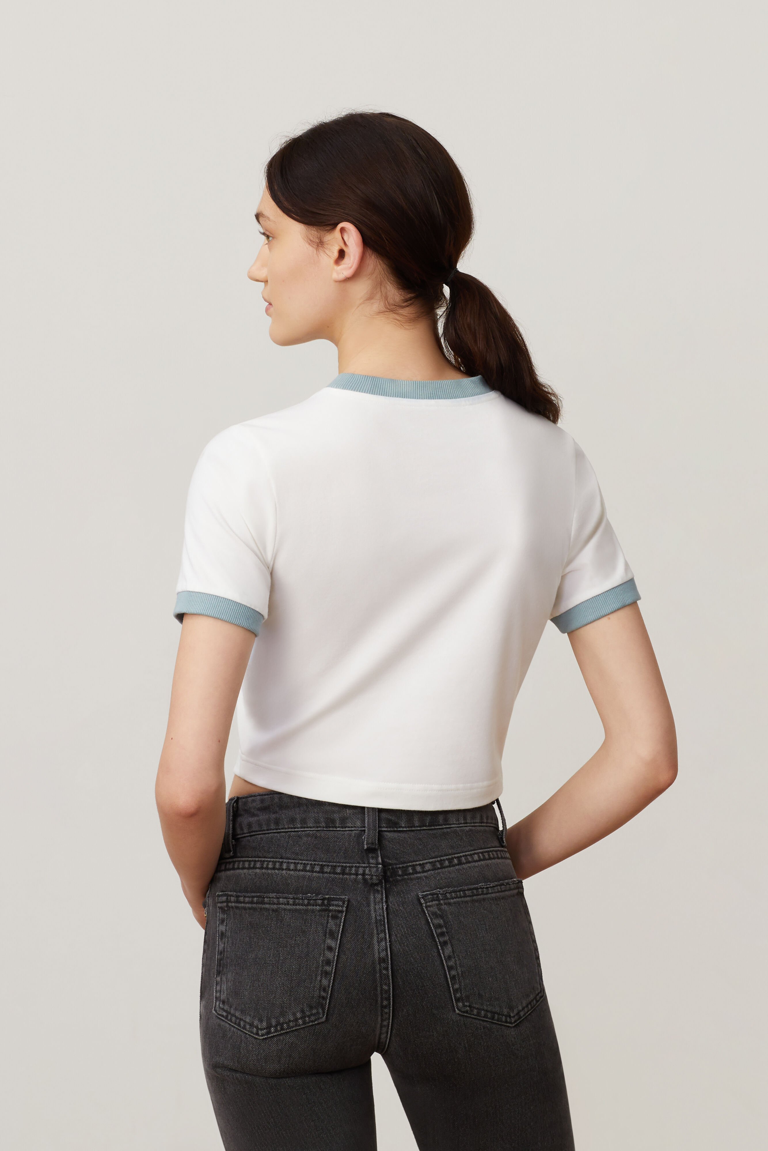 Fila tionne cropped tee shop