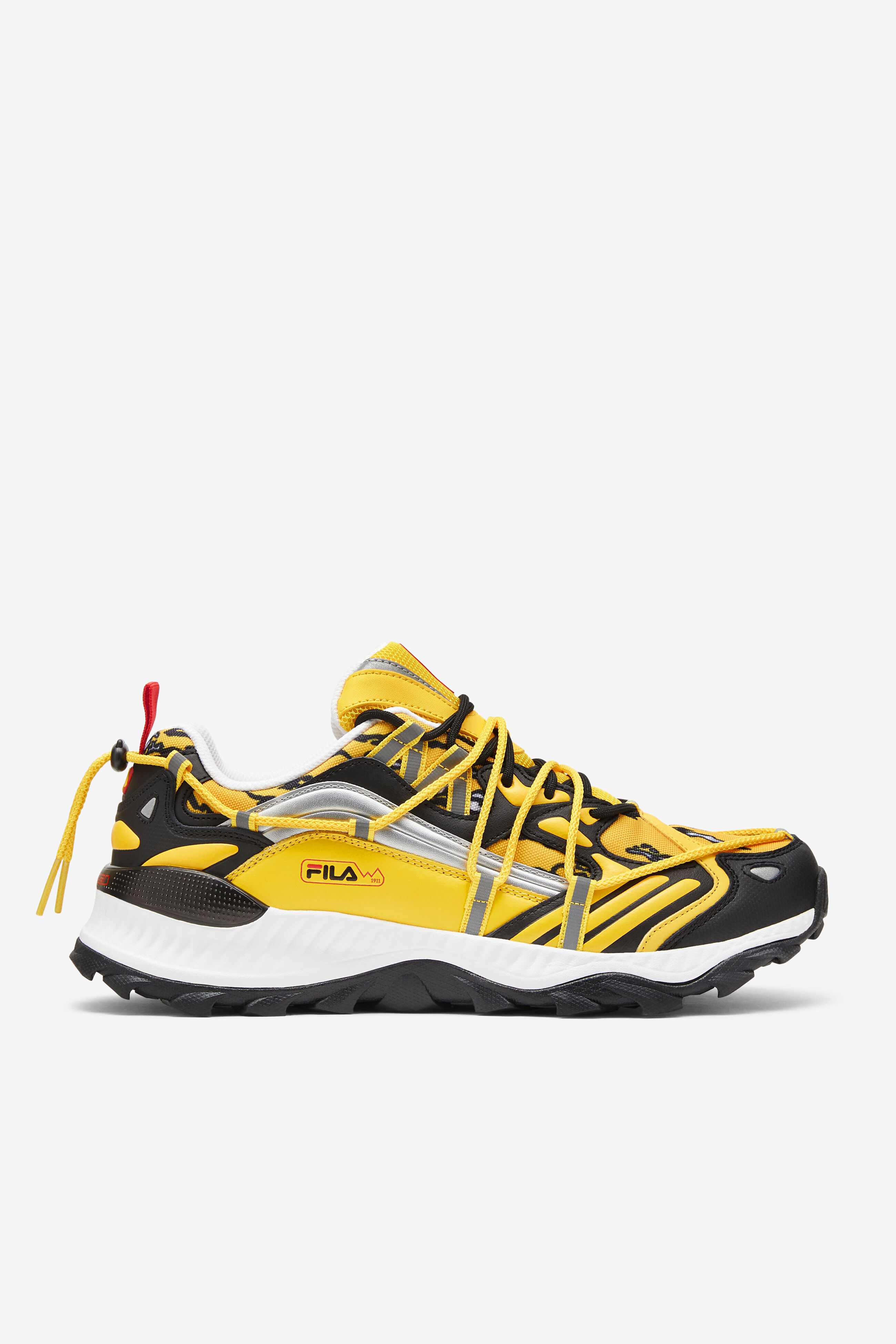 fila shoes yellow and black