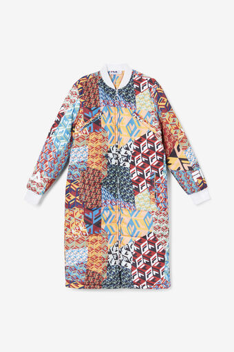 JOANNA PATCH PRINT COAT