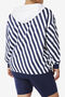SHORE THING STRIPE SWEATSHIRT