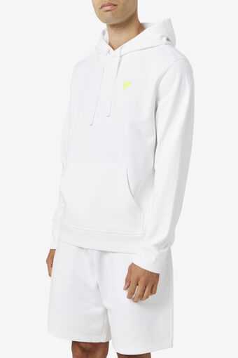 ARAGOM HOODIE/WHT/SFTY/Large