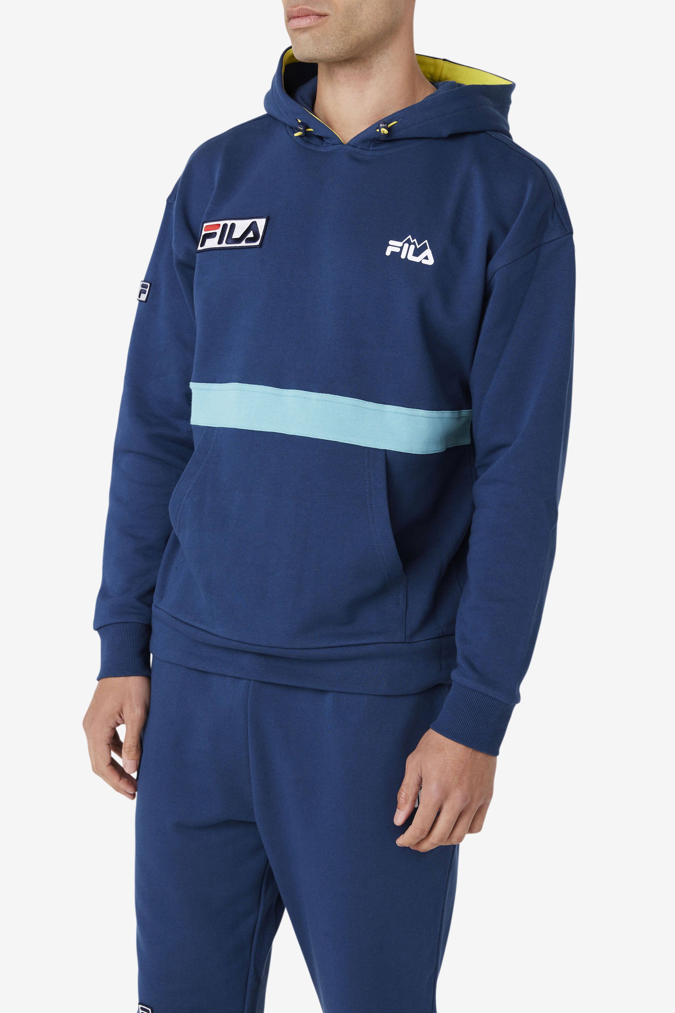 Sanju Classic French Terry 100 Cotton Hoodie Fila