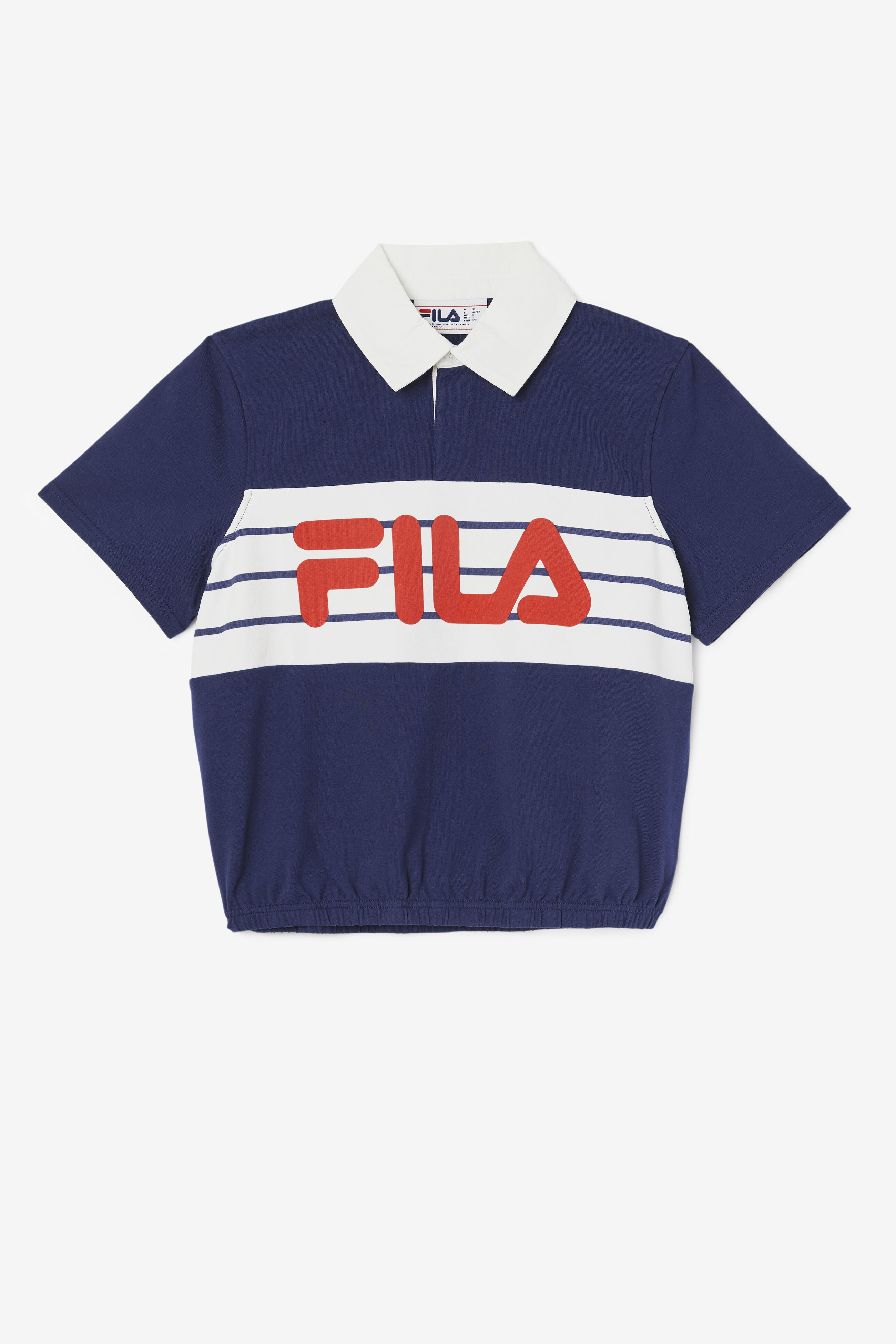 Fila cropped polo outlet