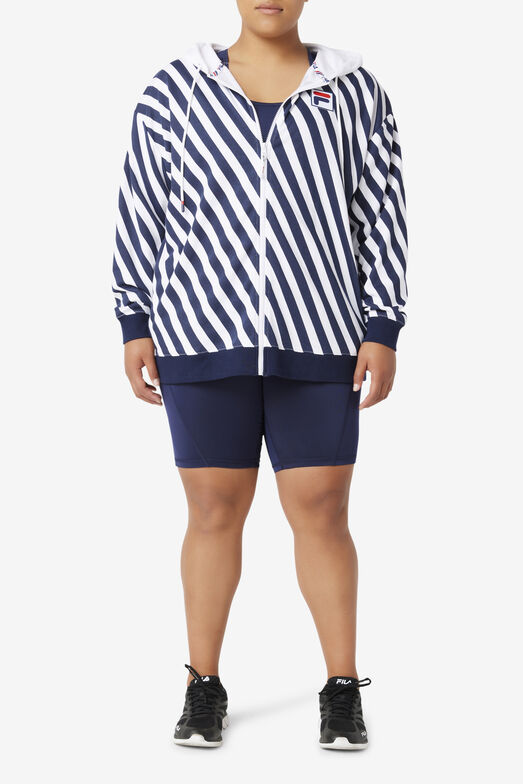 SHORE THING STRIPE SWEATSHIRT