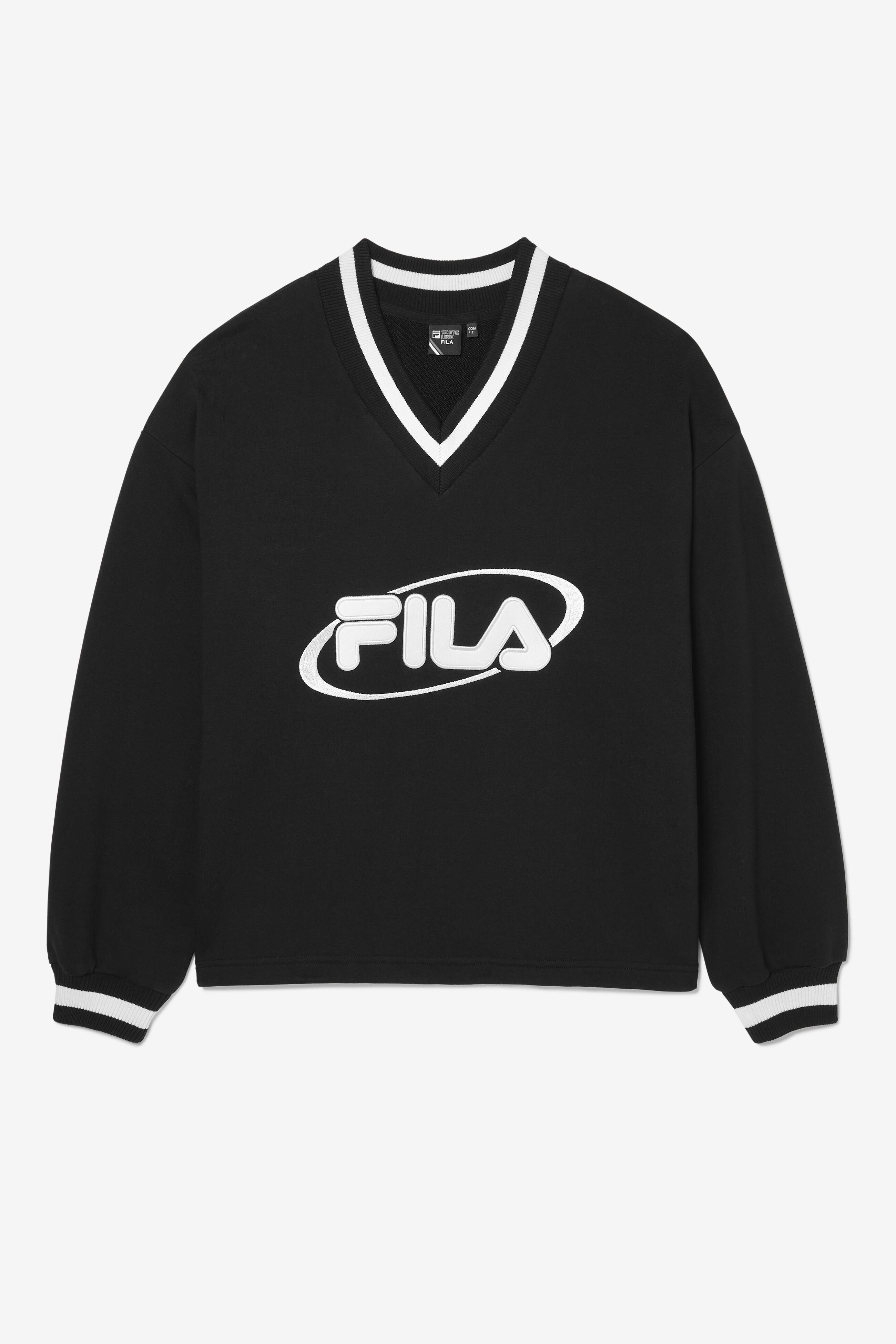 Fila hot sale cream sweatshirt