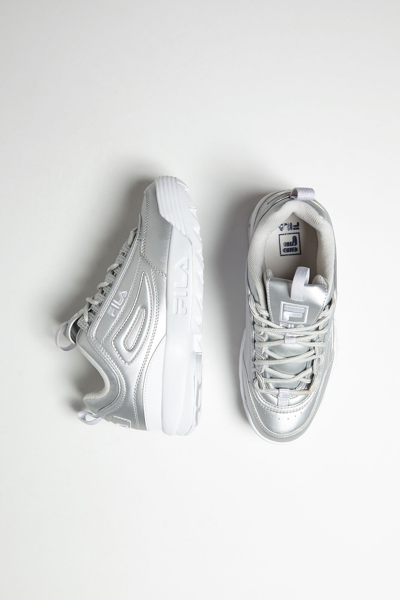 Women s Disruptor 2 Premium Metallic Shoes Fila