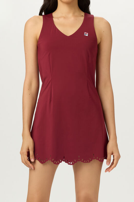 ESSENTIALS LASERCUT DRESS