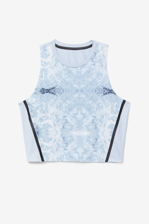 UPLIFT ATHLETIC CROP TOP/BLUFG/BLK/Extra Small