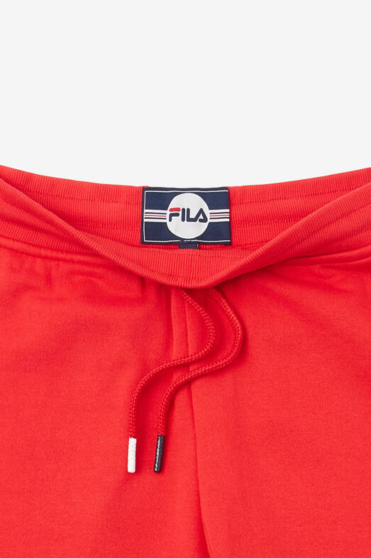 LOGO FRENCH TERRY SHORT/RED/M