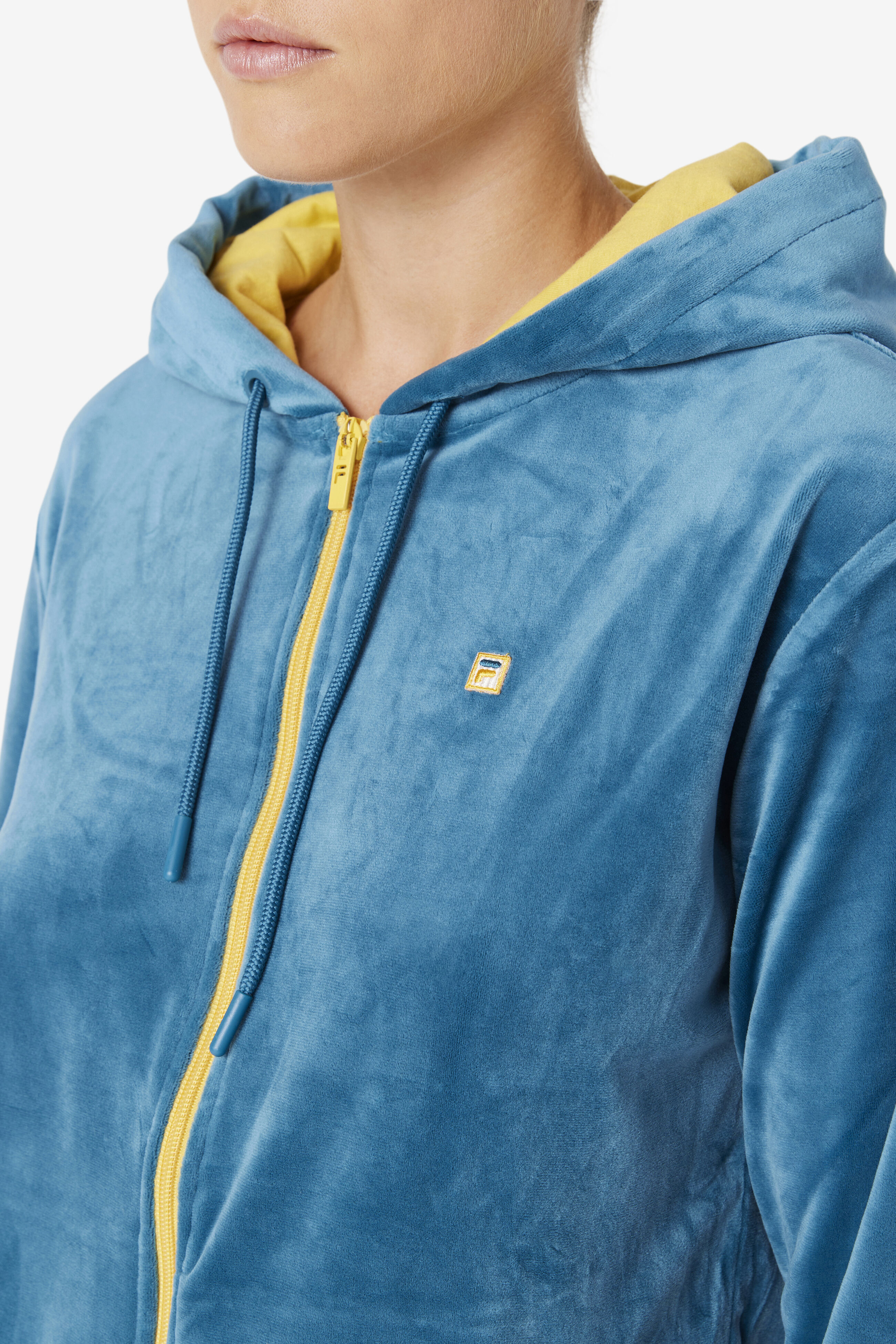 Fila deals velvet hoodie