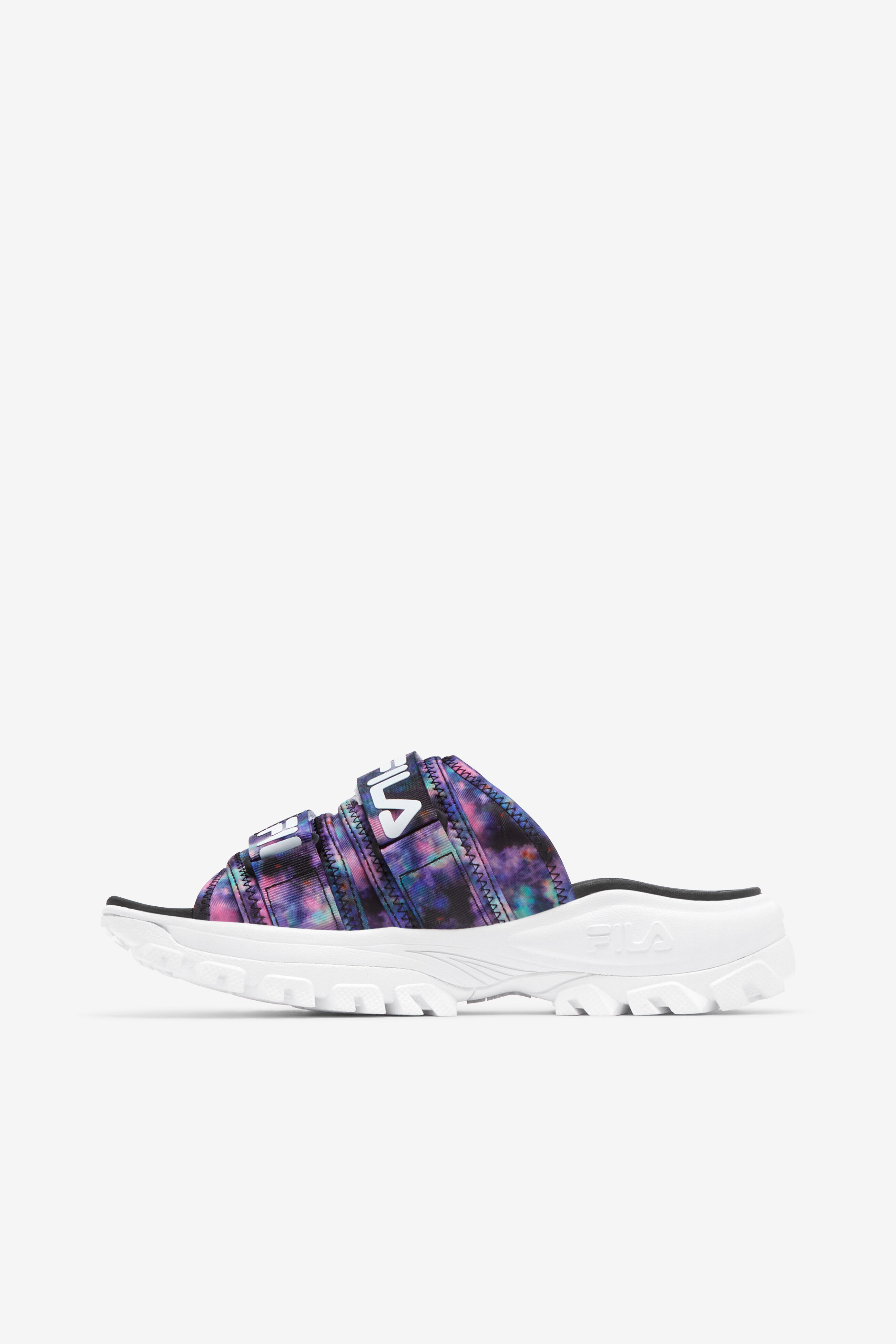 Women s Outdoor Tie Dye Slides FILA