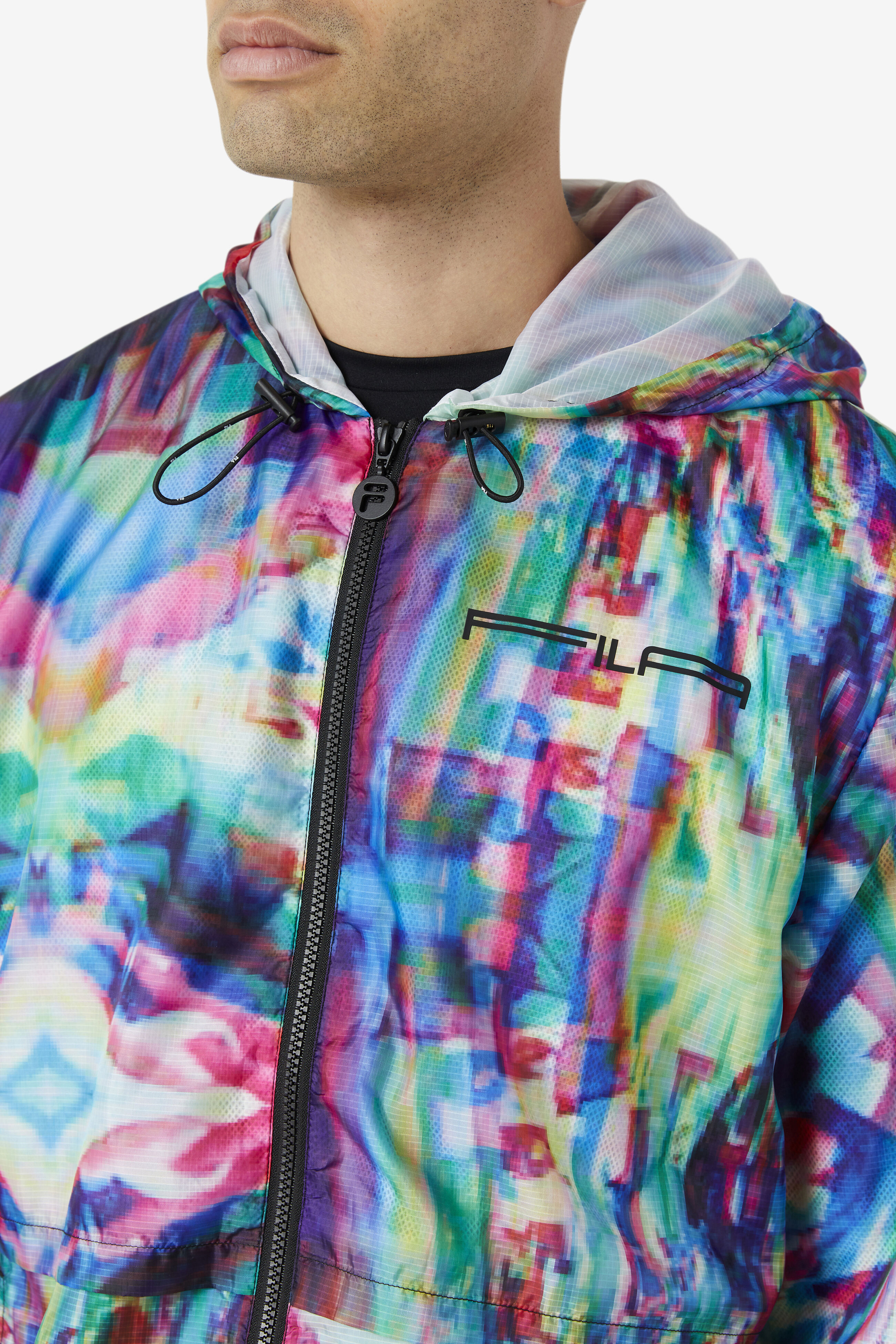Fila multicolor hotsell hoodie