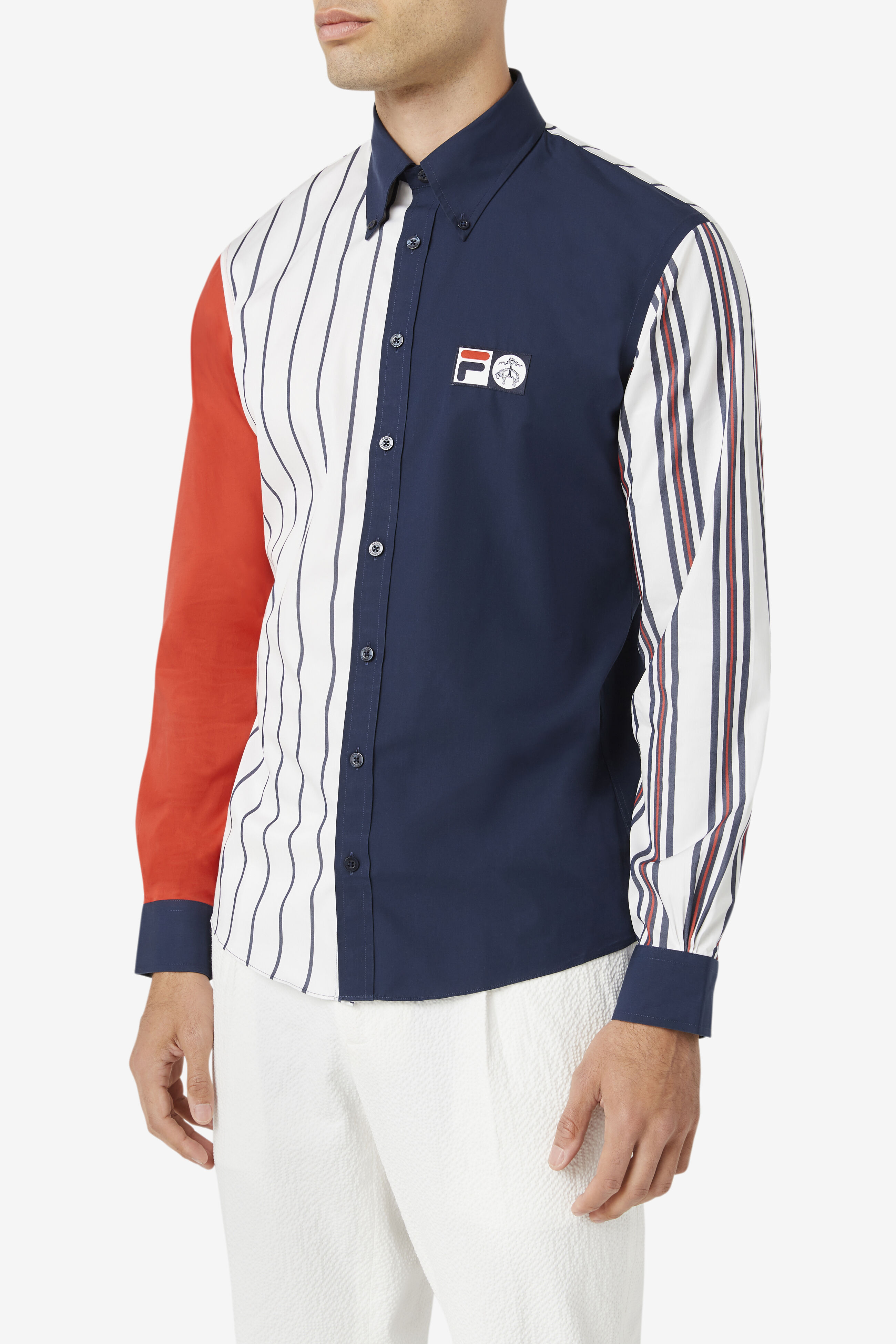 Brooks Brothers X Fila Men s Long Sleeve Dress Shirt Fila