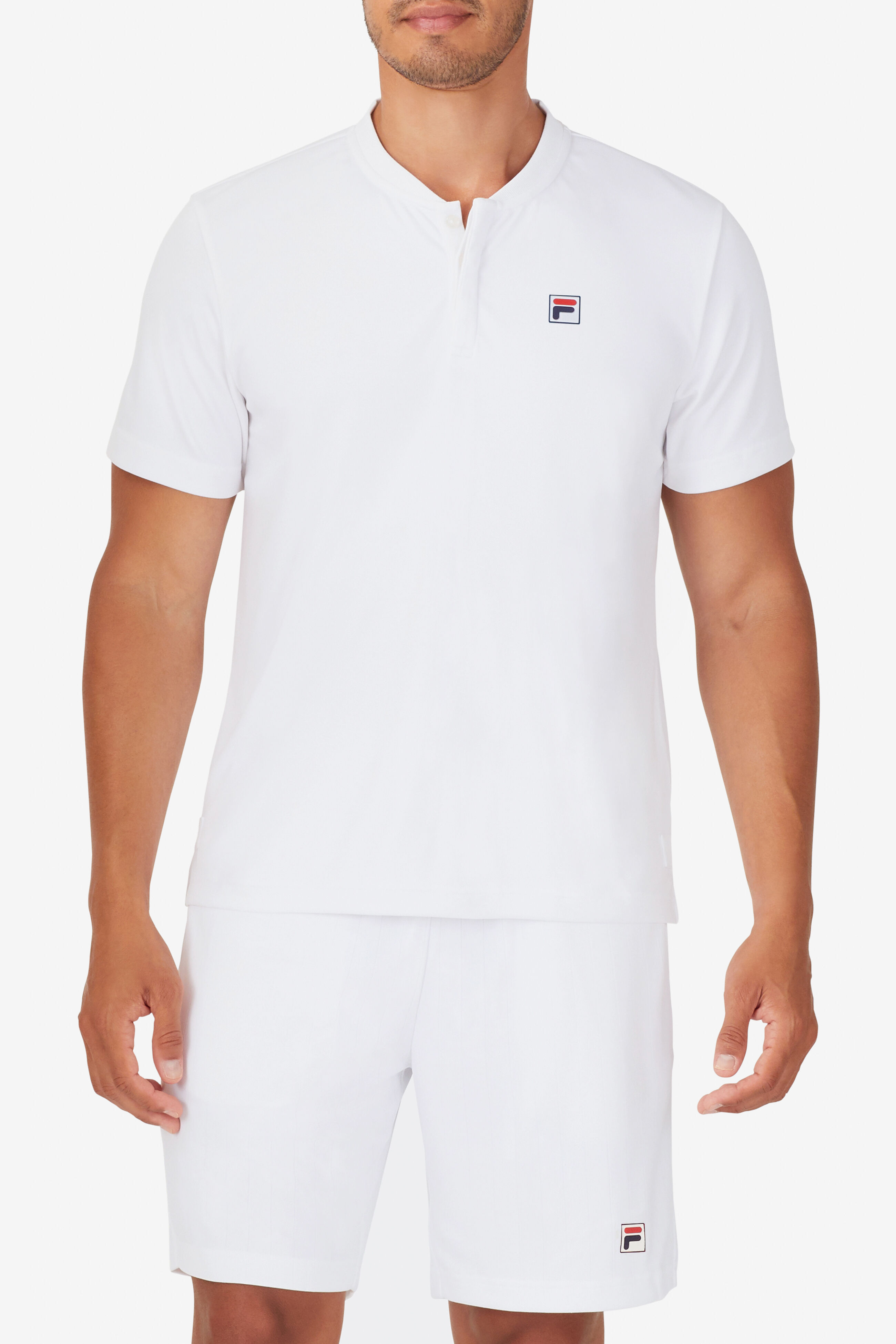 Fila white clearance line shirt